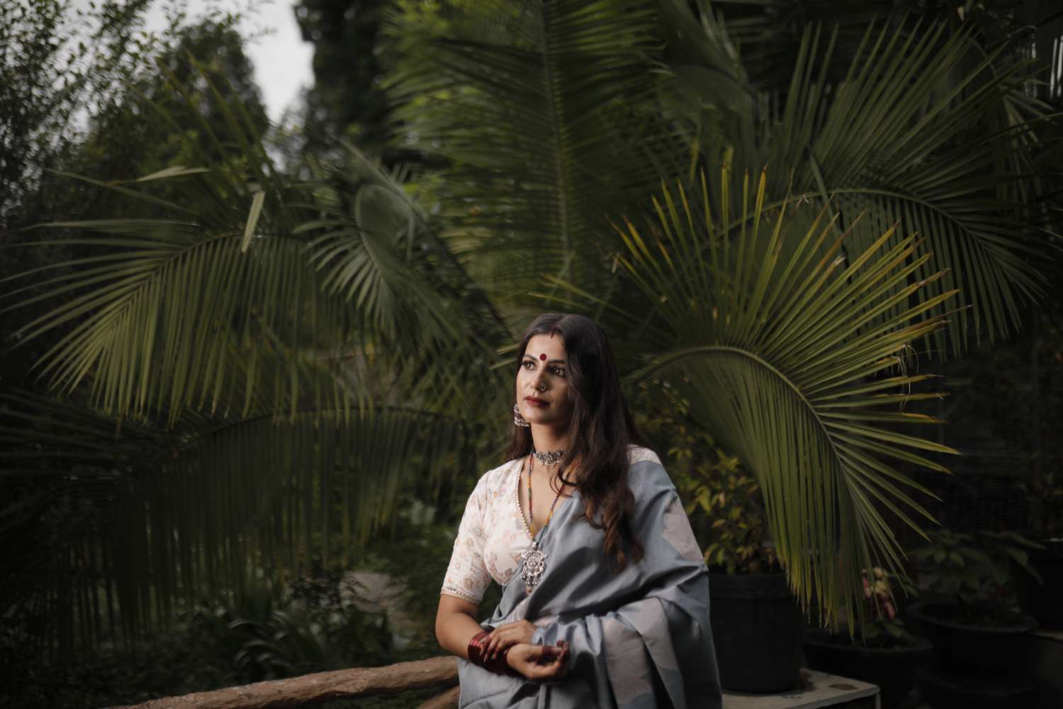 Grey Pure Soft Kanjiwaram