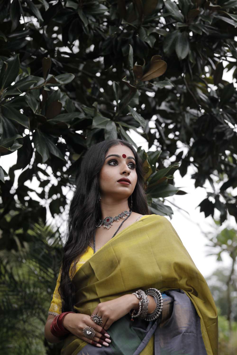 Green Pure Kanjiwaram